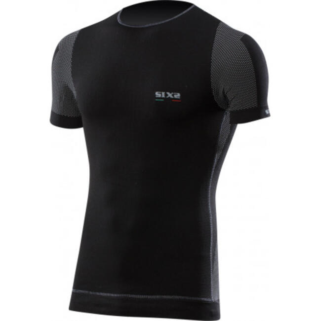 Six2 Maglia Termica Moto Black Carbon Unisex